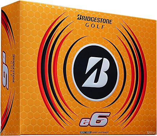 Bridgestone e6 Soft Golf Balls 2023 White - Men's