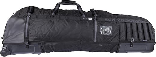 Sun Mountain 2024 Kube Golf Travel Cover Black Sun Mountain 2024 Kube Golf Travel Cover Black