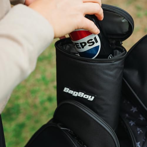 Bag Boy Men's Chiller Pro Hybrid Cart Bag Black/Charcoal