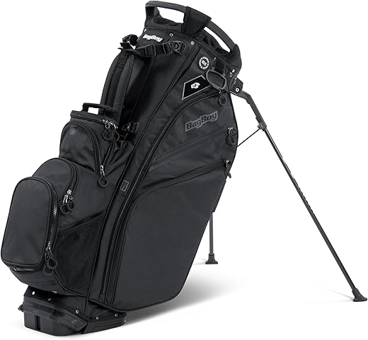 Bag Boy Men’s Chiller Pro Hybrid Cart Bag Black/Charcoal Bag Boy Men’s Chiller Pro Hybrid Cart Bag Black/Charcoal