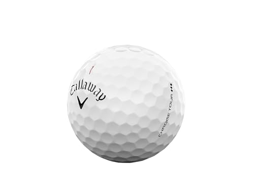 Callaway Chrome Tour Triple Diamond Golf Ball #1-#4 12-Ball Pack White