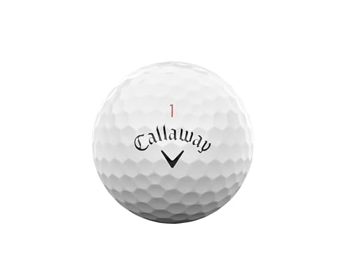 Callaway Chrome Tour Triple Diamond Golf Ball #1-#4 12-Ball Pack White