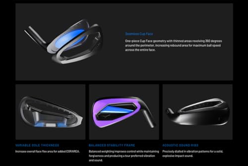 Mizuno JPX 925 Hot Metal Black Irons #5-GW KBS Tour Lite Black Regular Right