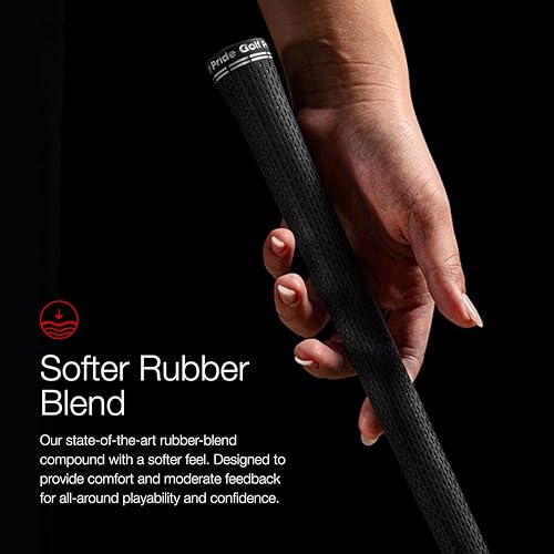 Golf Pride Tour Velvet 360 White Midsize Golf Grips