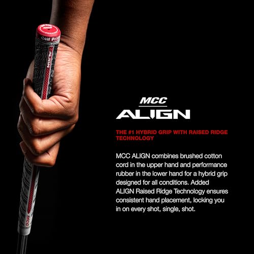 Golf Pride MCC Align Midsize Golf Grip Black/White