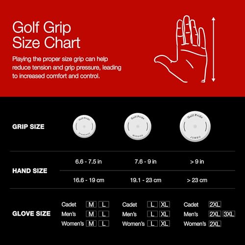 Golf Pride MCC Align Midsize Golf Grip Black/White