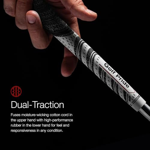 Golf Pride MCC Align Midsize Golf Grip Black/White