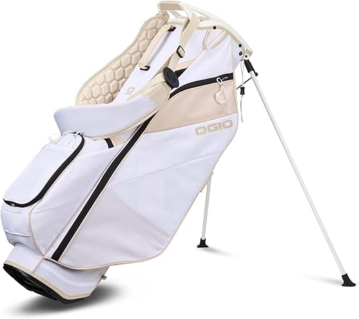 OGIO Fuse Golf Stand Bag White/Khaki OGIO Fuse Golf Stand Bag White/Khaki
