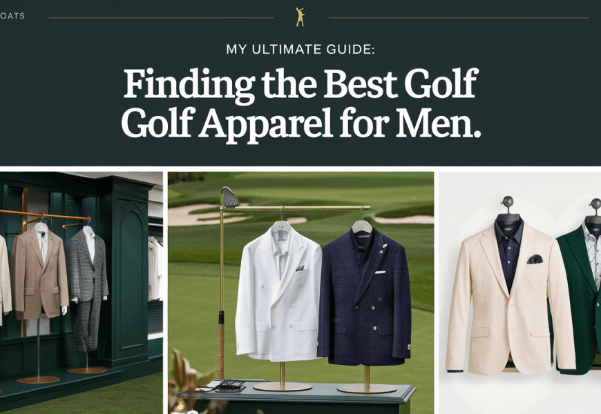 My Ultimate Guide: Finding the Best Golf Apparel for Men