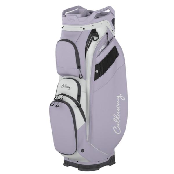 Silver & Orchid Petal Org 14 Cart Bag