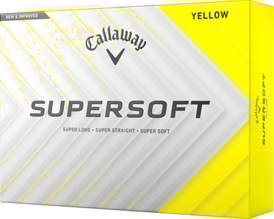 Callaway Supersoft 2025 Yellow Golf Balls (Men's)