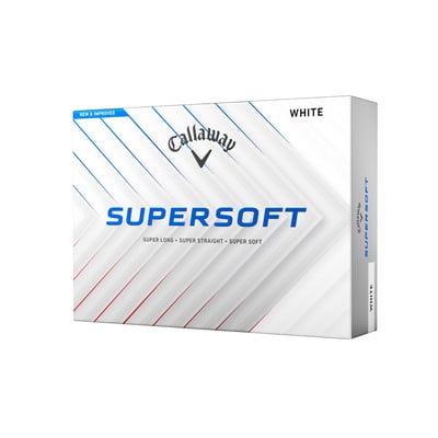 Callaway Supersoft 2025 Golf Balls - White