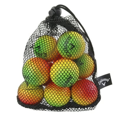 Callaway HX Soft-Flight Practice Golf Balls – 9-Pack