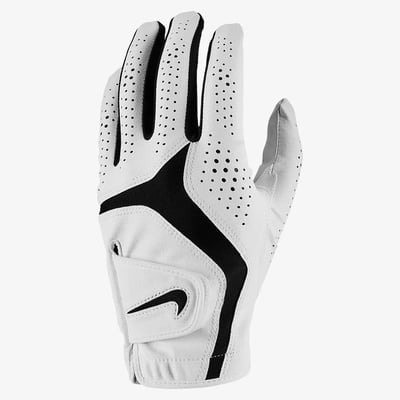 Nike Dura Feel X Golf Glove White/Black M/L (Left)