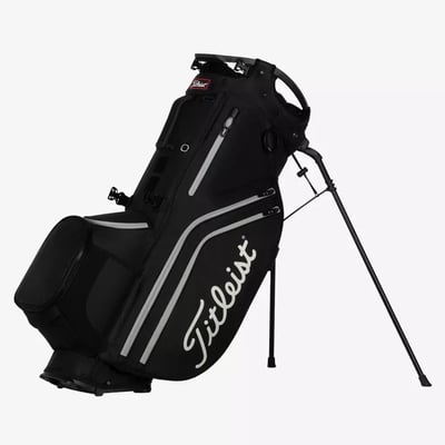 Titleist Hybrid 14 Stand Bag 2023 - Black/Grey