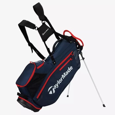 TaylorMade Pro 2023 Stand Golf Bag - Navy/Red