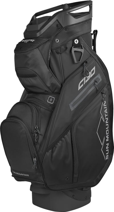 Sun Mountain C-130 Cart Golf Bag - Men's Black (2021)