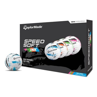 TaylorMade SpeedSoft 2024 Golf Balls - Soft, Long Distance