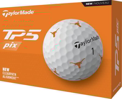 TaylorMade TP5 pix 3.0 Texas White Golf Balls - Men's