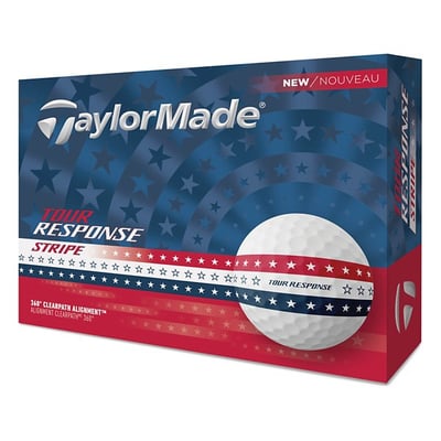 TaylorMade Tour Response Stripe 2025 Premium Golf Balls