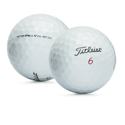 Titleist Pro V1x Near-Mint AAAA Golf Balls 12-Pack White