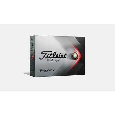 Titleist Pro V1x Golf Balls - White 12-Pack