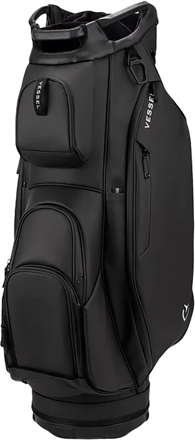 Vessel Lux 7-Way Men's Cart Golf Bag - Black