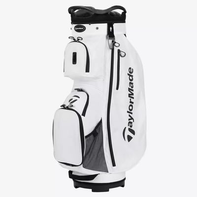 TaylorMade Pro 2023 White Golf Cart Bag