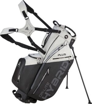 23BGXUDRLTHYBRDPLBAG_Grey_Black_is BIG MAX Dri Lite Hybrid Plus Stand Bag