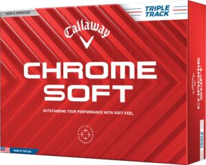 Callaway Chrome Soft Triple Track Golf Balls