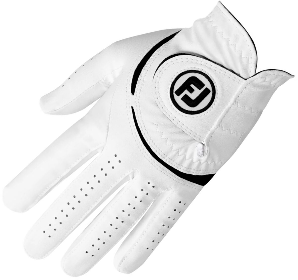 23FJYM2024WTHRSFMGLVA_White_is FootJoy WeatherSof Golf Glove