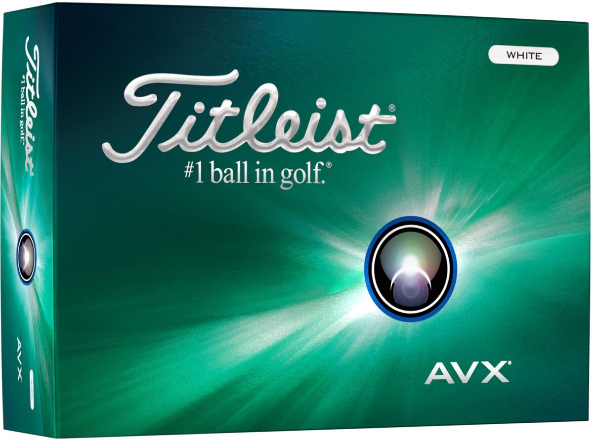 23TTLU2024VXYLLWXGBL_White_is Titleist AVX Golf Balls