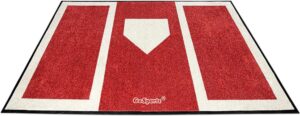 24HMLU6X4BSBLLHTTBAS_is GoSports Baseball & Softball Hitting Mat for Batting Stance Practice