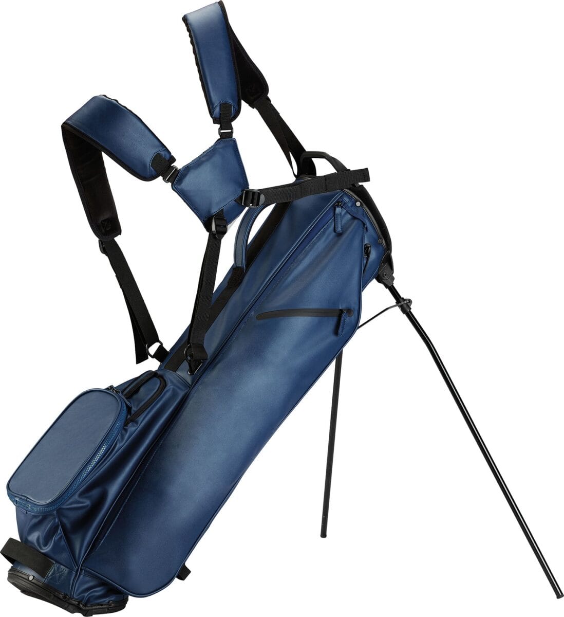 24TYMU2024FLXTCHPBAG_Navy_is TaylorMade FlexTech Carry Premium Golf Stand Bag