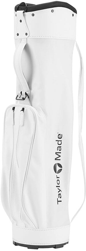24TYMU2024SHRTCRSBAG_White_is TaylorMade Short Course Carry Bag