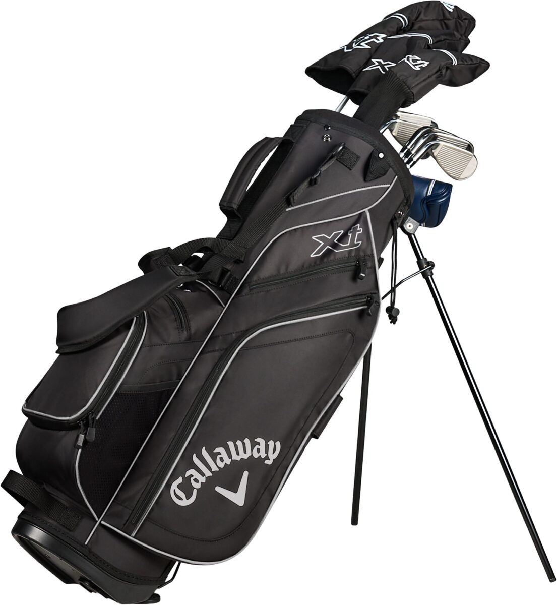 25CALYGOLF26XTJRBLDAS_Black_is Callaway XT Junior Complete Set