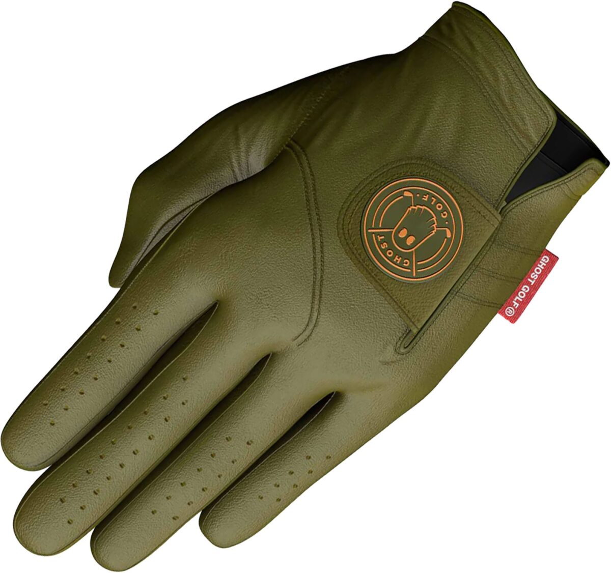 25GHOUGOLFGHSTGLFWWSK_Olive_Green_is Ghost Golf Glove