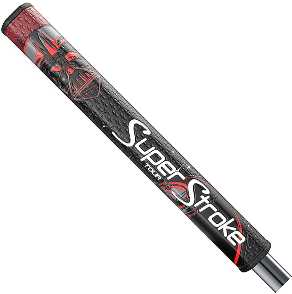 25SUPMGOLFZNRGYTR2TWQ_Black_Red_is SuperStroke Star Wars Darth Vader Tour 2.0 Putter Grip
