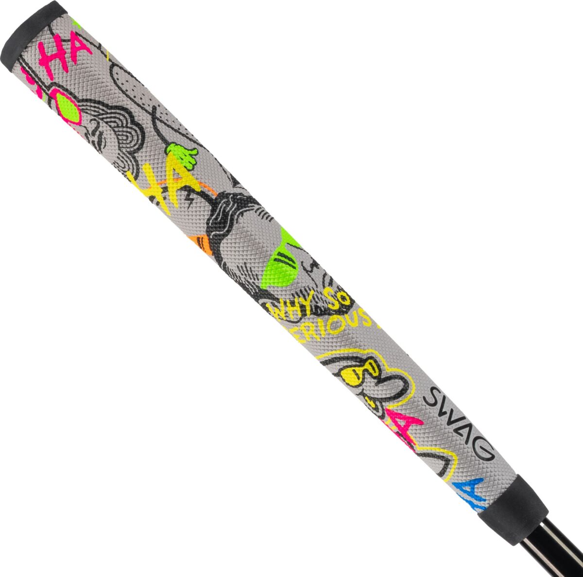 25SWAAGOLFSWGGRTSTLRM_Silver_is SWAG Golf Greatest Hits Putter Grip