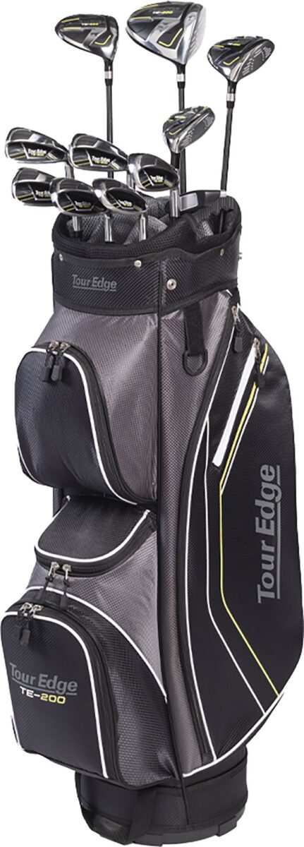 25TEDMT200GPH11PCSET_Black_Yellow_is Tour Edge TE-200 Complete Set