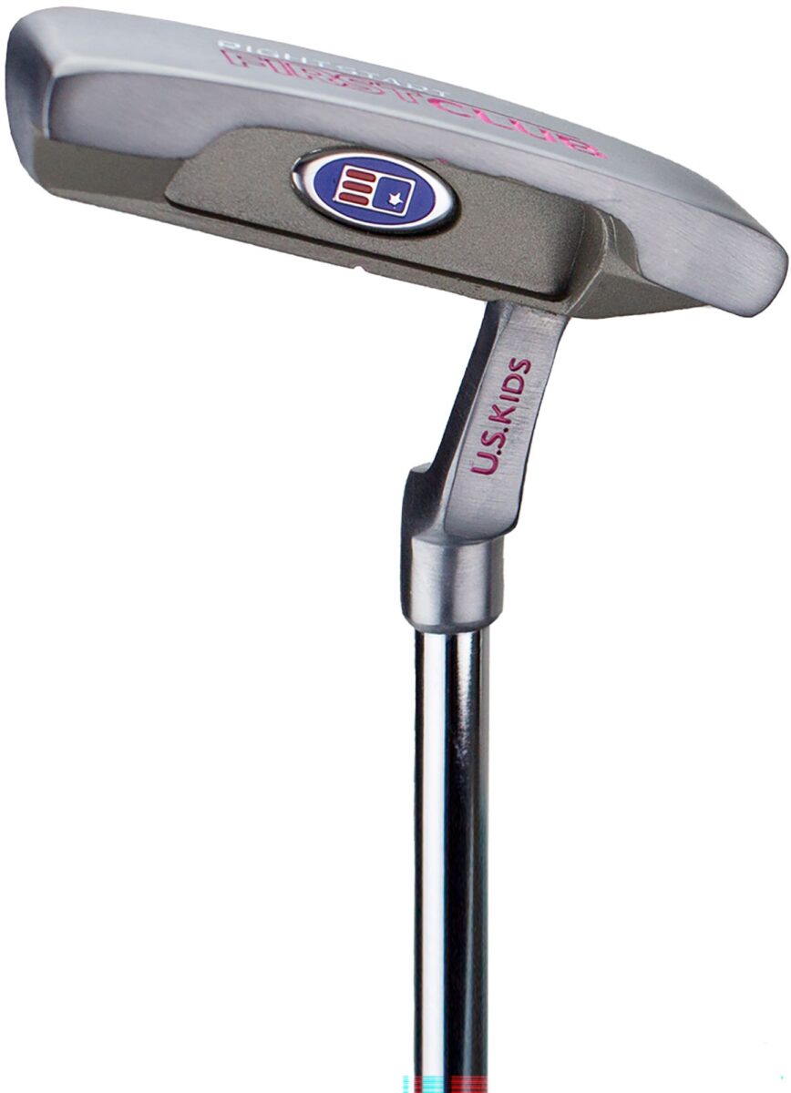 26USKIGOLFX5FMSK1LGOO_Pink_is US Kids Golf First Club Putter