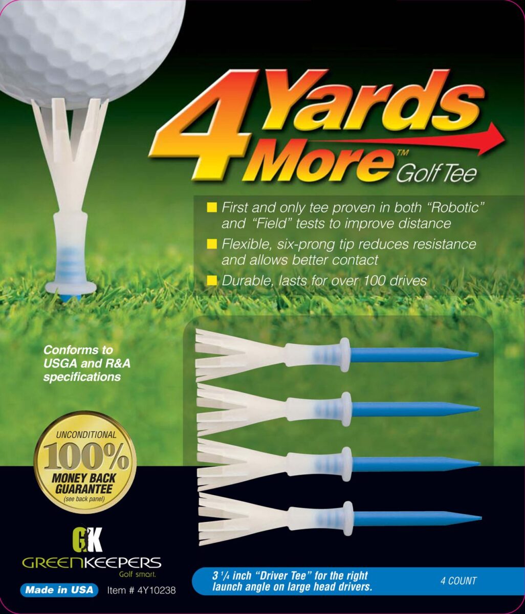 SS124YMORETEE_is 4 Yards More Golf Tees